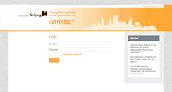 Desktop Screenshot of intern.kolpingmuenchen.de